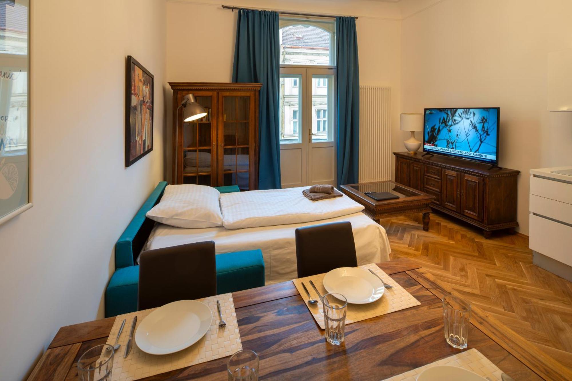 Old Town - Aparthotel Michalska Praha Bagian luar foto